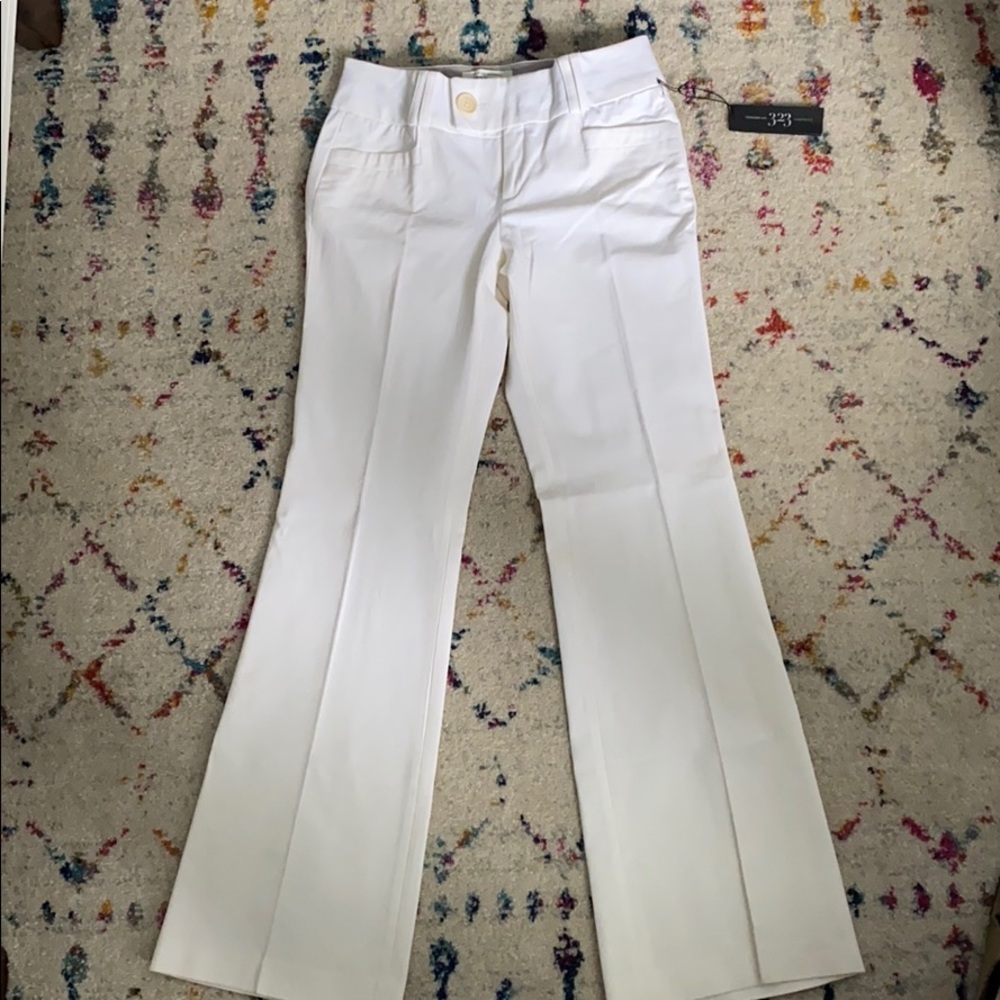 White Banana Republic dress pants